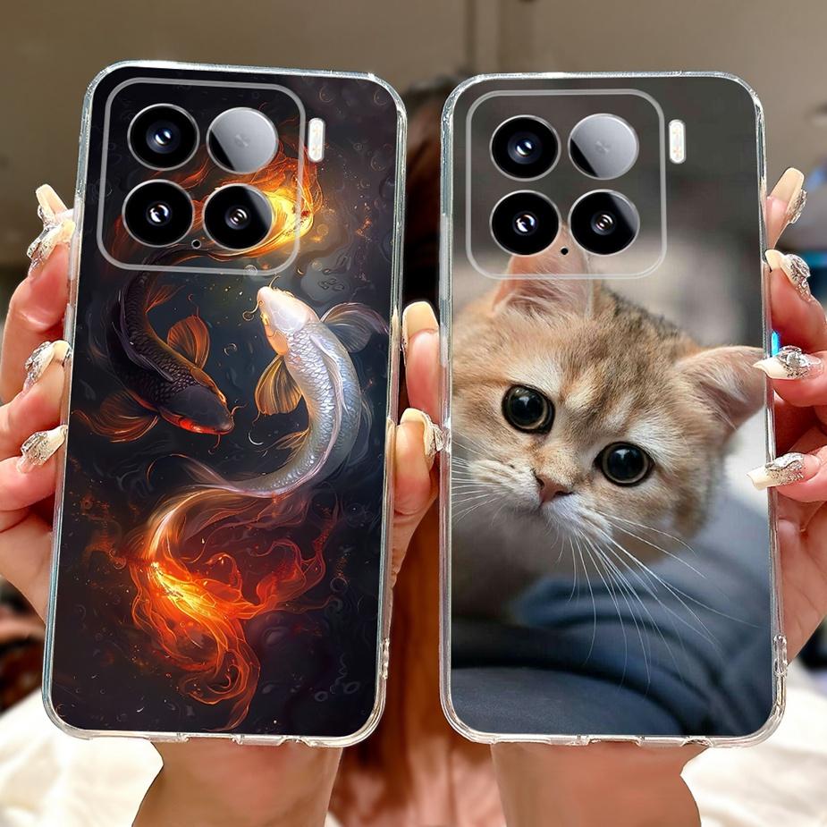 For Xiaomi Mi 15 Pro 5G Case New Fashion Painted Cover Soft Silicone Slim Phone Case For Xiaomi 15 Pro Mi15 5G Back Cover Fundas