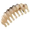 Gift Boxed Natural White Buffalo Horn Five-Tooth Water Drop Massage Comb