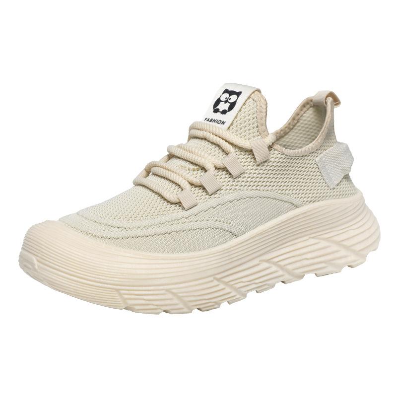 Summer New Men's Deodorant Breathable Mesh Casual Versatile Thick Sole Heightening Lightweight Men's Shoes