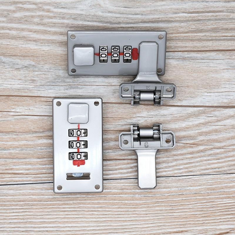 1Pc Password Lock Latch 65x29mm for Jewelry Wooden Box Handmade Luggage Suitcase Coded Locks Furniture Hardware