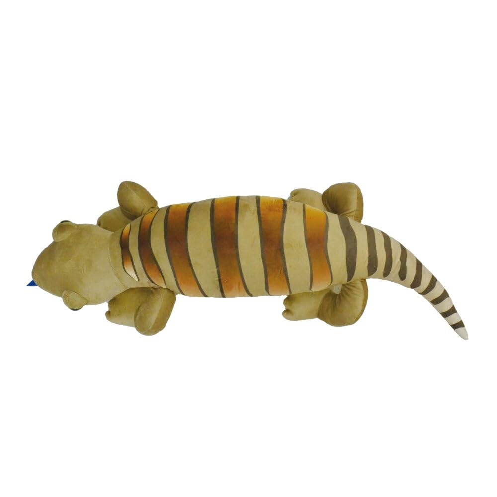Yamaji Big Plush Toy Blue Tongue Lizard Approx. H19 X W30 X D95cm 11673