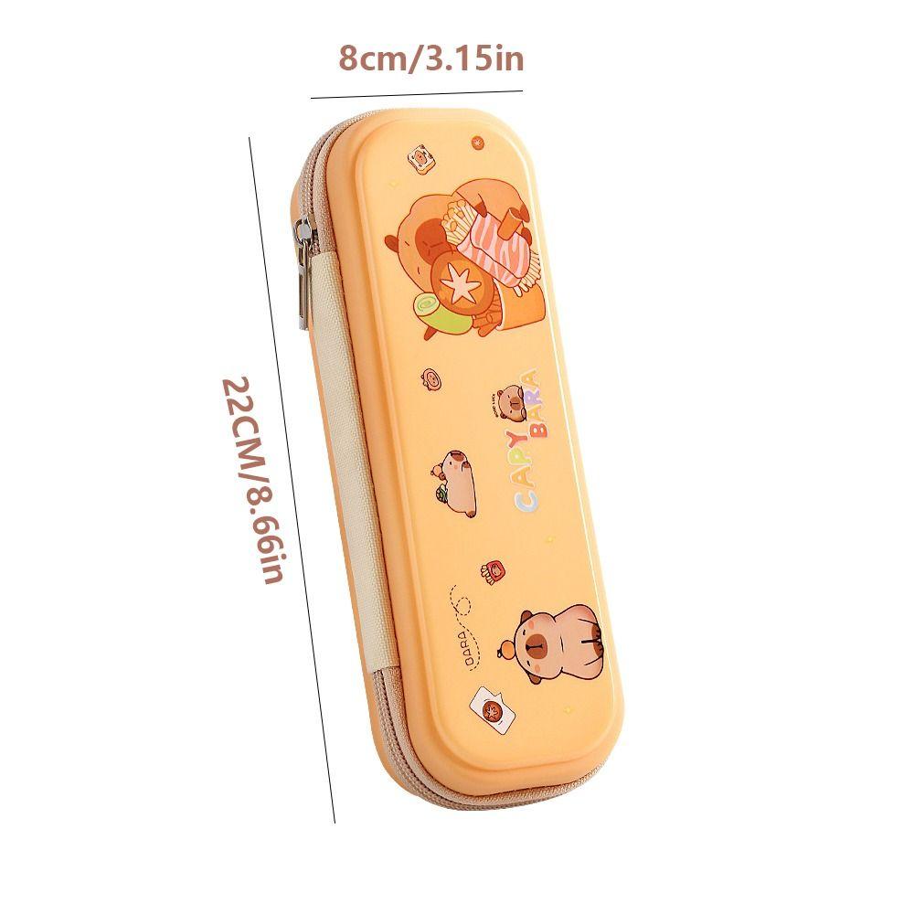 Funny Capybara  Pen Bag Large-capacity Stationery Bag Cartoon Capybara Pencil Case  School
