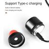 High Quality USB Rechargeable Bike Light Set MTB Lamp Night Riding LED Safety Warning Lamp Tail Flashing Cycling Taillight Bike