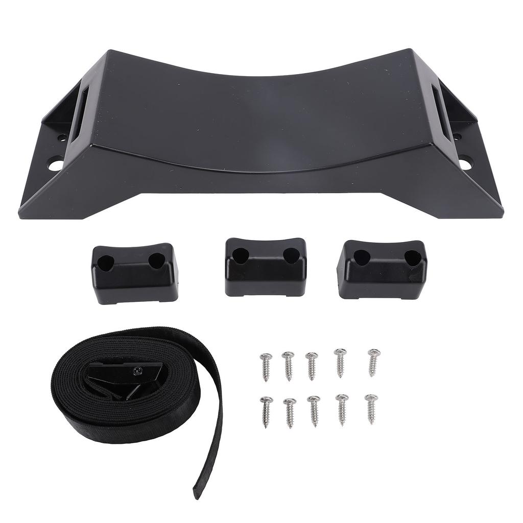 Gas Cylinder Wall Mount Bracket Sturdy Plastic with 6.56ft Nylon Retaining Strap RV Gas Tank Holder for Boat Yacht