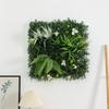 Flower Artificial Eucalyptus Carpet DIY Simulation Maple Plant Sheet Fake Green Grass Mat  Wedding