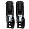 Pair of Motorcycle Rear Passenger Foot Pegs Pedal Footrest for Suzuki GN125 QJ25 GS125 GT125 5