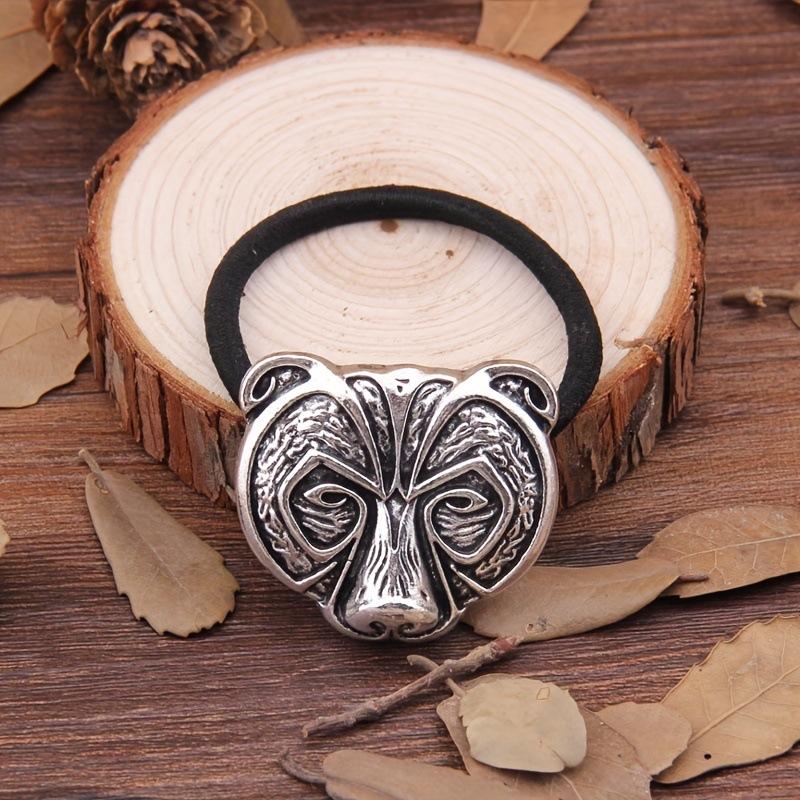 Cross Border Popular Hot Selling Viking Bear Women s Hair Accessories Circle Fashion Design Sense