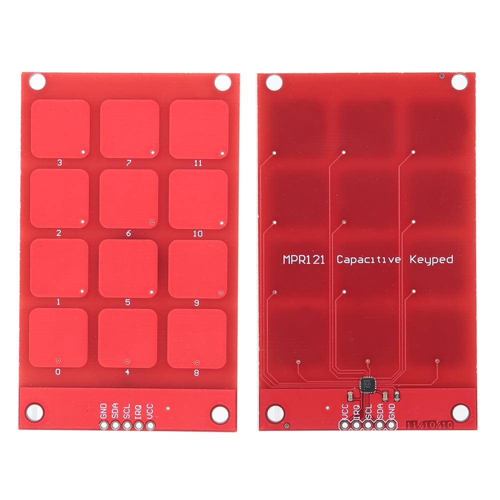 MPR121 Touch Keyboard Capacitive Touch Keypad 12 Buttons High Sensitive Keypad