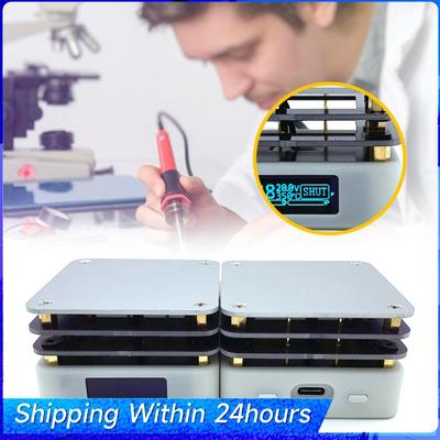 65W Soldering Hot Plate Constant Temperature PCB Board Preheating Platfor Adjustable Welder Hot Plate for Repair DIY Laboratory