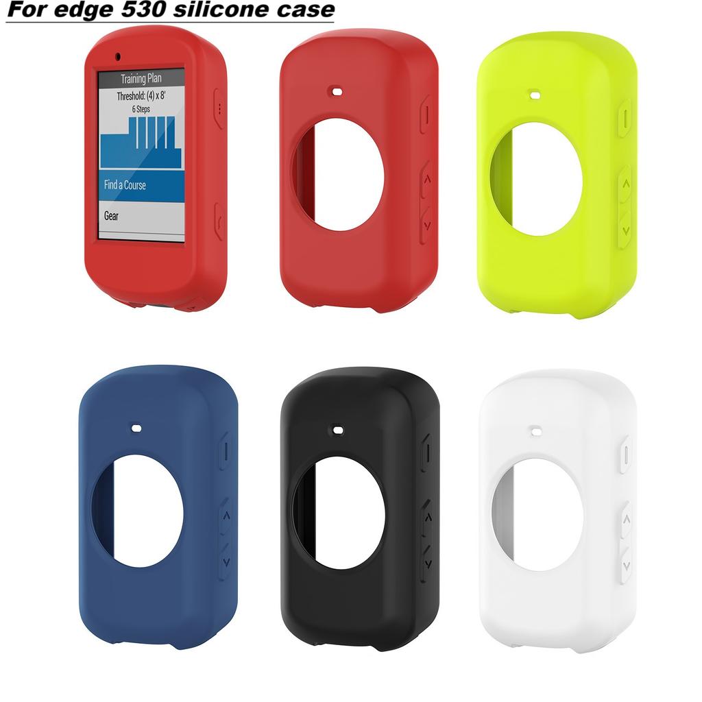 Silikondeksel til Garmin Edge 830 530 130 130 Plus deksel Skjermbeskytter til Edge 830 deksel Garmin beskyttelsestilbehør