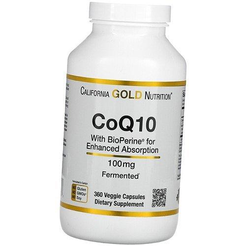 

Коэнзим Q10 с экстрактом BioPerine, CoQ10 USP with Bioperine 100, California Gold Nutrition 360вегкапс (70427002) 360vcaps