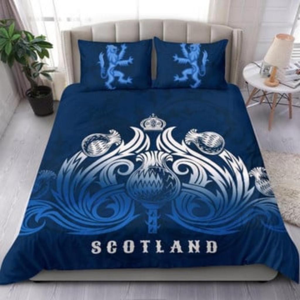 Täckeskyddset Tmarc Tee Skottland Celtic Tattoo The Lion Rampant Bedroom Decor Bäddset