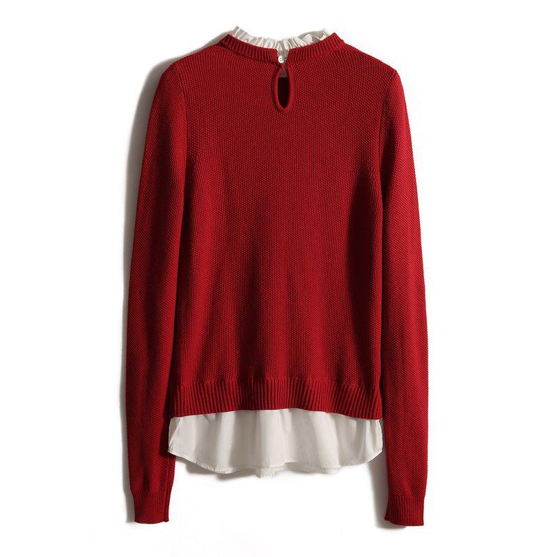 

Международный бренд, лейбл, обрезка, оригинальный заказ, строчка, рубашка с длинным рукавом Red XL [55.00 kg-62.50 kg]]