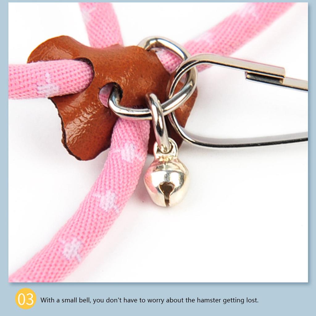 Traction Rope And Outdoor Ventilation Rope Small Hamster Pet Leash