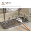 Bieying Double-Layer Carbon Steel Kitchen Organizer