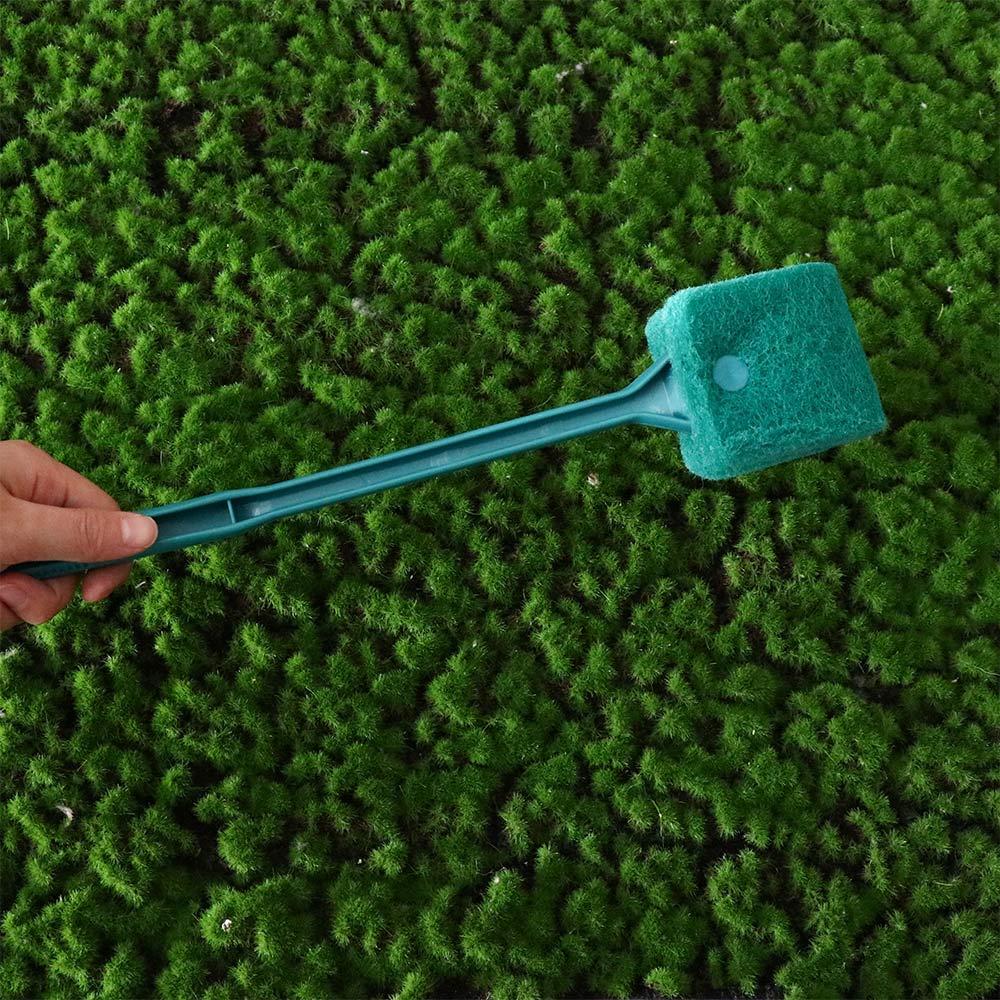 Tool Glass Cleaner Brush Aquarium Cleaning Brush Fish Tank Supplies Fish Tank Brush Algae Scraper