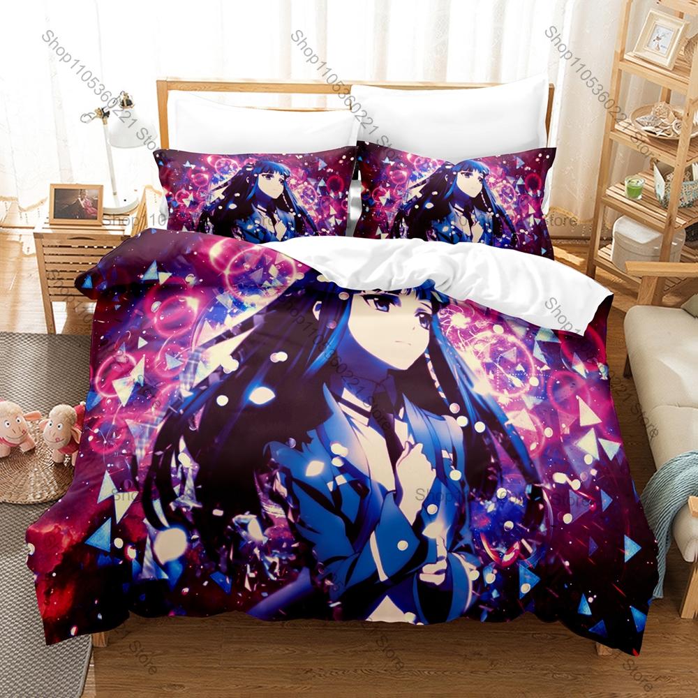The Irregular at Magic High School Anime Print 3PCS Bedding Set Duvet Cover + 2 Pillowcases Soft Bed Linen Bedroom Decor Anime