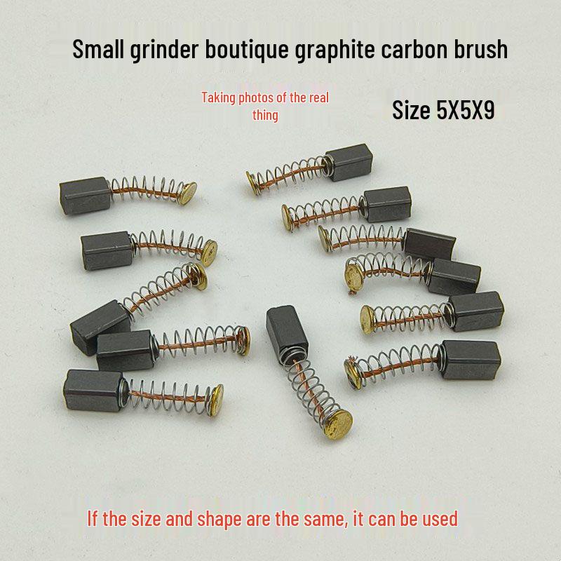 Electric Grinder Carbon Brush 5x5x9 - Universal Type for Power Tools