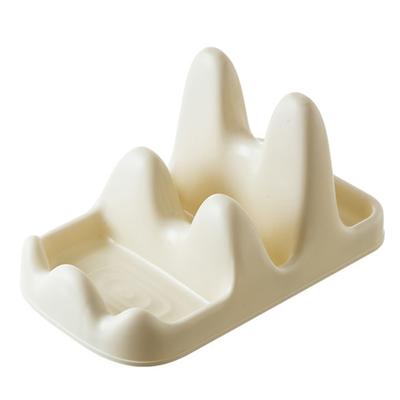 Portaoggetti per coprivaso con base stabile Slot a forma di U Portaoggetti da cucina multiuso per cucchiaio, forchetta, spatola