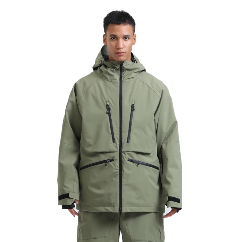 Koobla Ski and Snowboard Water Resistant To and Kb260 Men's Jacket, 15,000mm, Windproof, Waterproof,