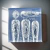 Porta-Retrato Avatar Estilo Europeu Molde de Silicone 3D para Unhas Fita DIY Transparente Molde de Manicure Ferramenta de Decoração para Nail Art