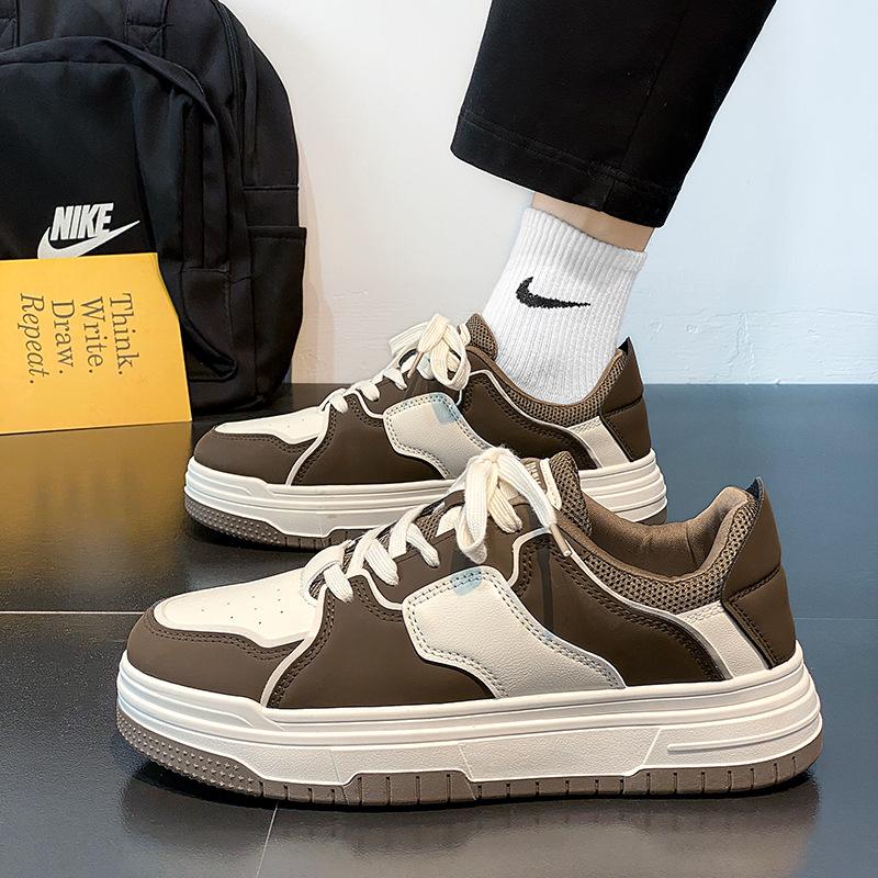 New autumn breathable German training board shoes platform height increase leisure sports