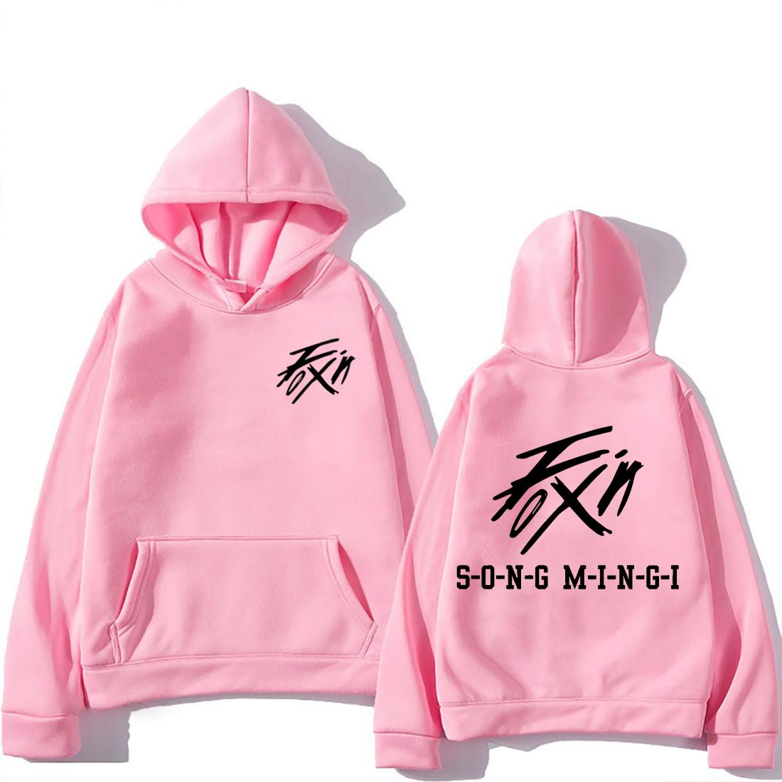 

ATEEZ FIX ON Mingi Merch Vintage Hoodies Korean Kpop Fashion Style Hoody Men Long Sleeve Streetwears Winter Unisex Clothing 2XL