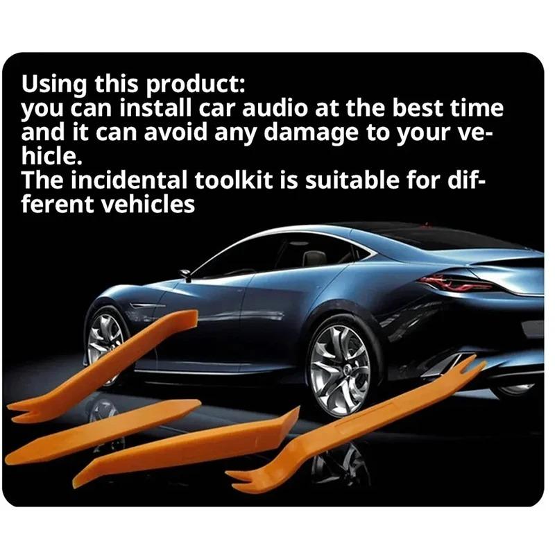 Auto Door Clip Panel Trim Removal Tools Kits Navigation Blades Disassembly Plastic Car Interior Conversion Repairing Tool