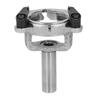 Steel Shuttle Hook Race Silver Durable Sewing Machine Shuttle Hook Race Smooth Efficient Easy Installation Shuttle Race Assembly