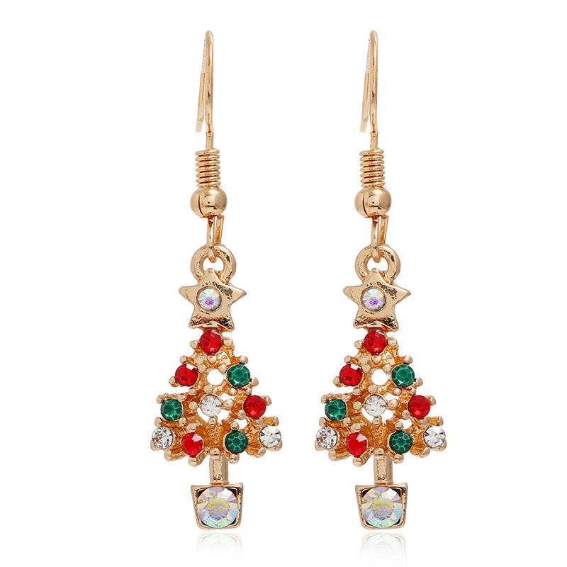 New European and American Fashion Light Luxury Long Earrings Women's Simple Handmade DIY Geometric Earrings