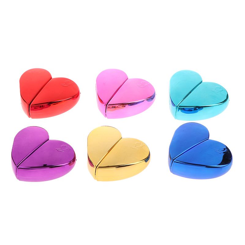 25Ml Perfume Bottle Travel Heart-Shaped Spray Bottle Glass Empty Bottle Perfume Mist Atomizer Portable Cosmetics Container