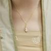 Zircon Doudou Pearl Necklace Simple High-end Clavicle Chain Fashion Niche Necklace Women