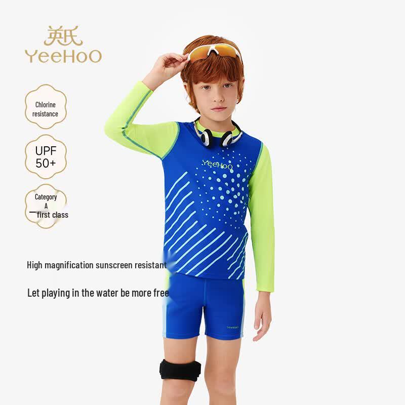 

YEEHOO Boys UV Protection Split Swimsuit 150