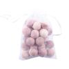 24Pcs Cedar Wood Balls Natural Aromatic Anti-Corrosive Wardrobe Supplies for Moth And Cockroach Prevention