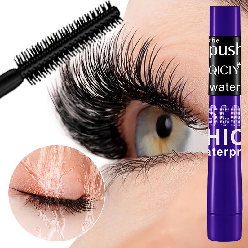 Two-Color Curling Volumizing Mascara, Natural Lengthening, Long-Lasting, Black & Brown. Anti-Fade, Anti-Clumping, Quick-Drying, Easy To Apply
