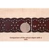 Hollow needle buckle women's belt - casual belt for jeans