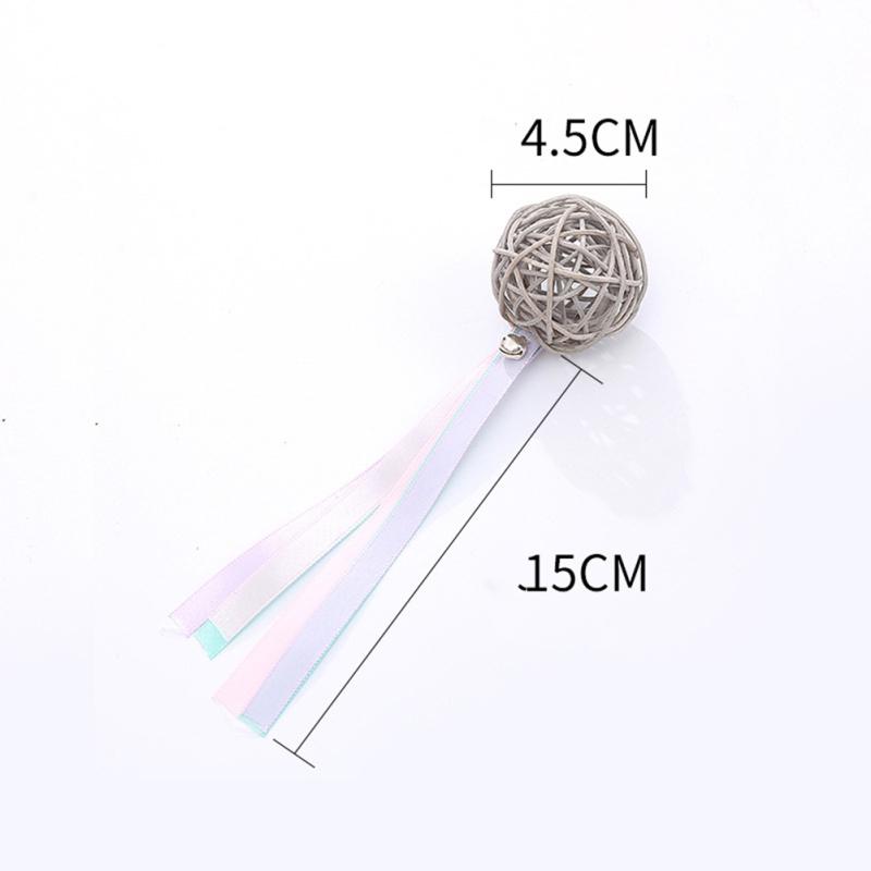 Cat Funny Balls Toy With Bells Colourful Interactive Toy Squeaky Toy Pet Products Cat Accessories