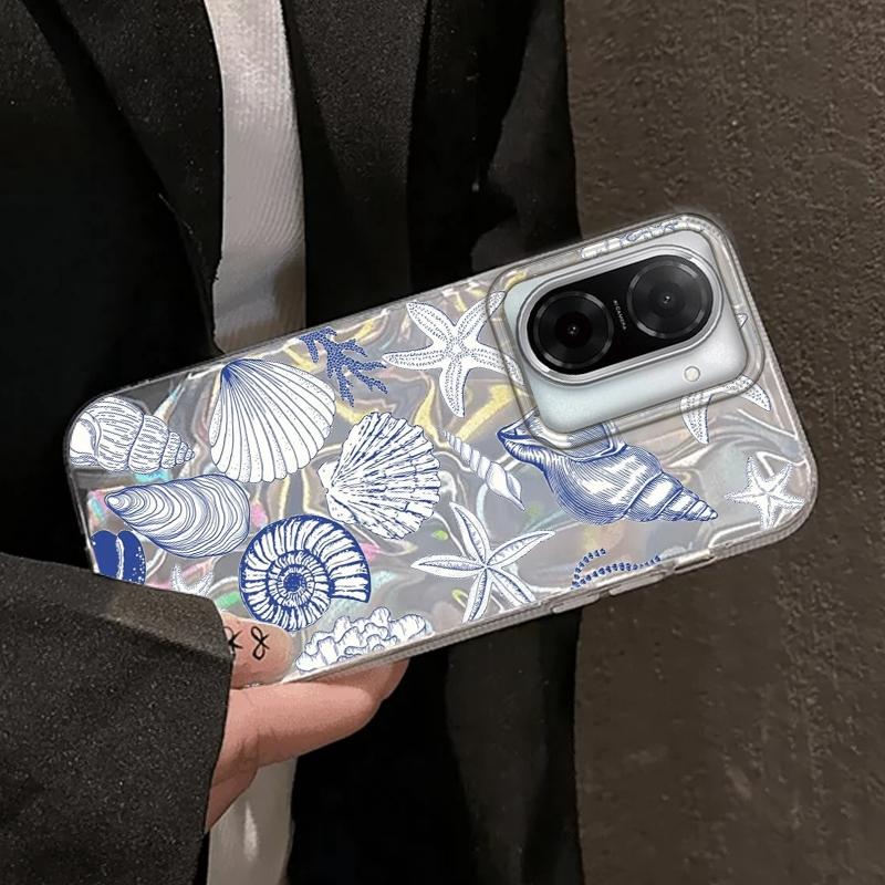 Summer Seashell Starfish Girls Case For Xiaomi Redmi 14C 13C 10 9A 9C Note 14 13 12 11 10S 9 8 Pro Plus A5 A4 A3 A2 A1 Cover