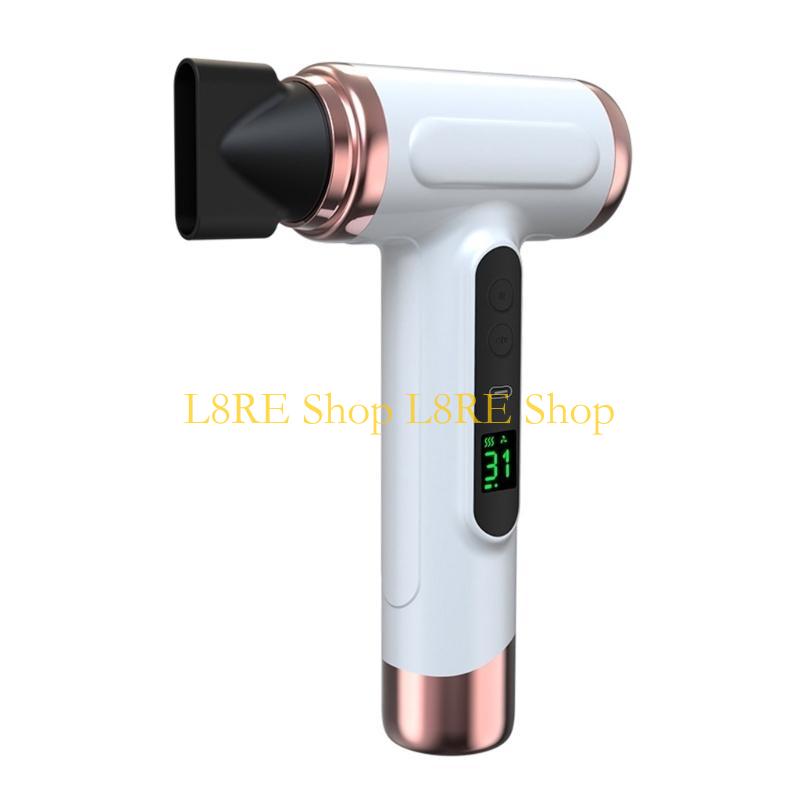 L8RE Hair Blower Electric Drying Machine ABS Texture for Travel and Everyday Use