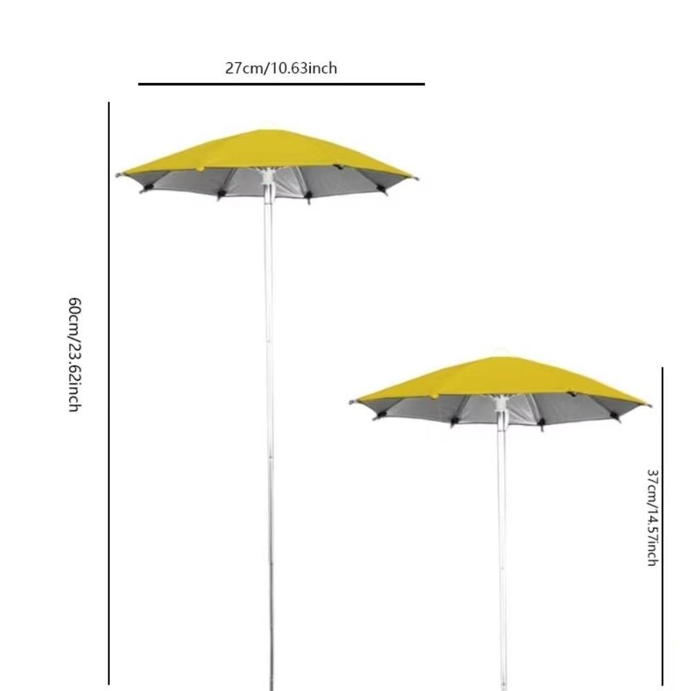Waterproof Plant Umbrella Stainless Steel Umbrella Ground Stake Plants Shade Cover  Plant