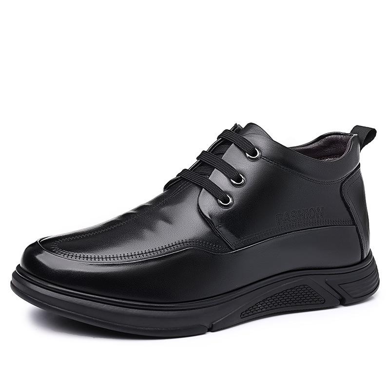 

Мужские ботинки из натуральной кожи, зимние водонепроницаемые ботинки, мужские ботинки для работы на открытом воздухе, зимние ботинки, мужская обувь zapatos de hombre 10