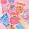 1 Piece Cartoon Adhesive Cute Kawaii Fruit Notes Notepad Memo Pad Office School Supplies Stationery Sticker Decoration