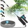 8M 7.4V Battery Powered Sprayer Wand Rechargeable Water Sprayer Wand with 4 Adjustable Nozzles & Filter