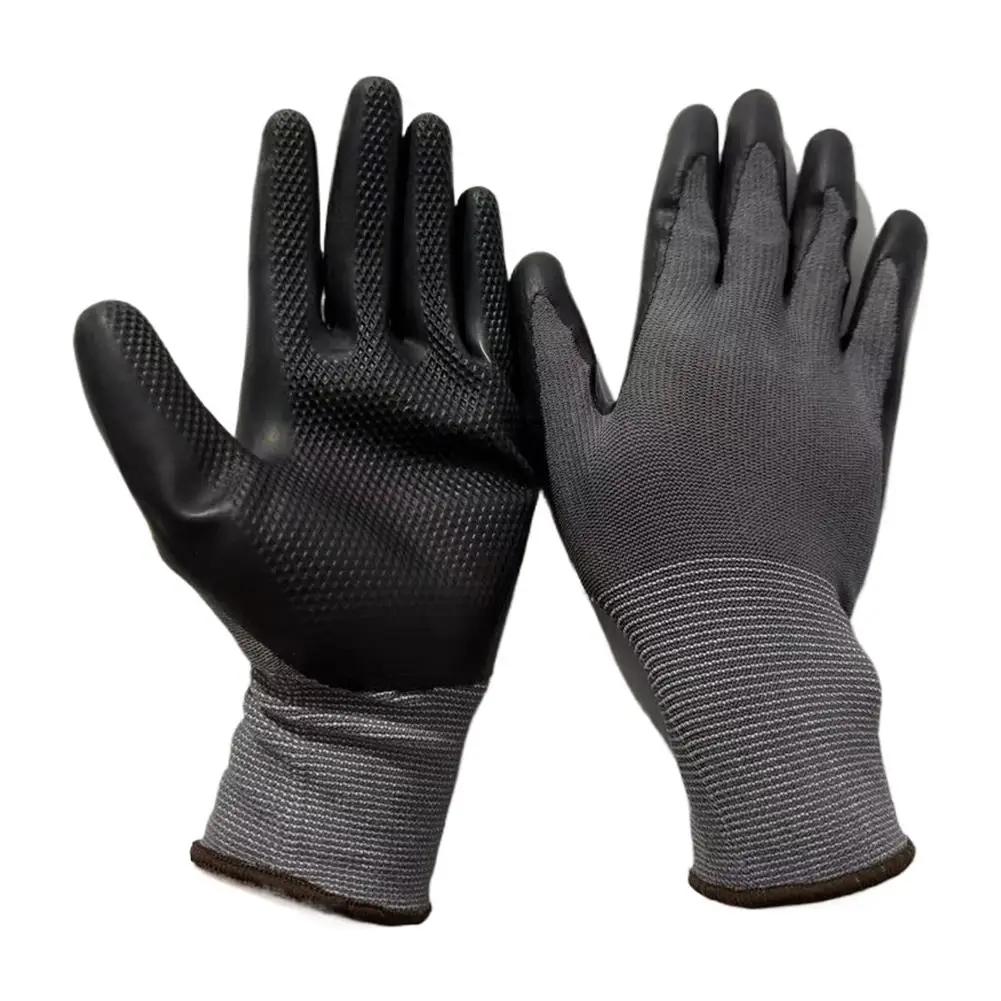 

Latex Foam Printed Gardening Gloves For Gardening Landscape DIY Rubber Gloves Working Glove Medium Size Fits Most N4L2