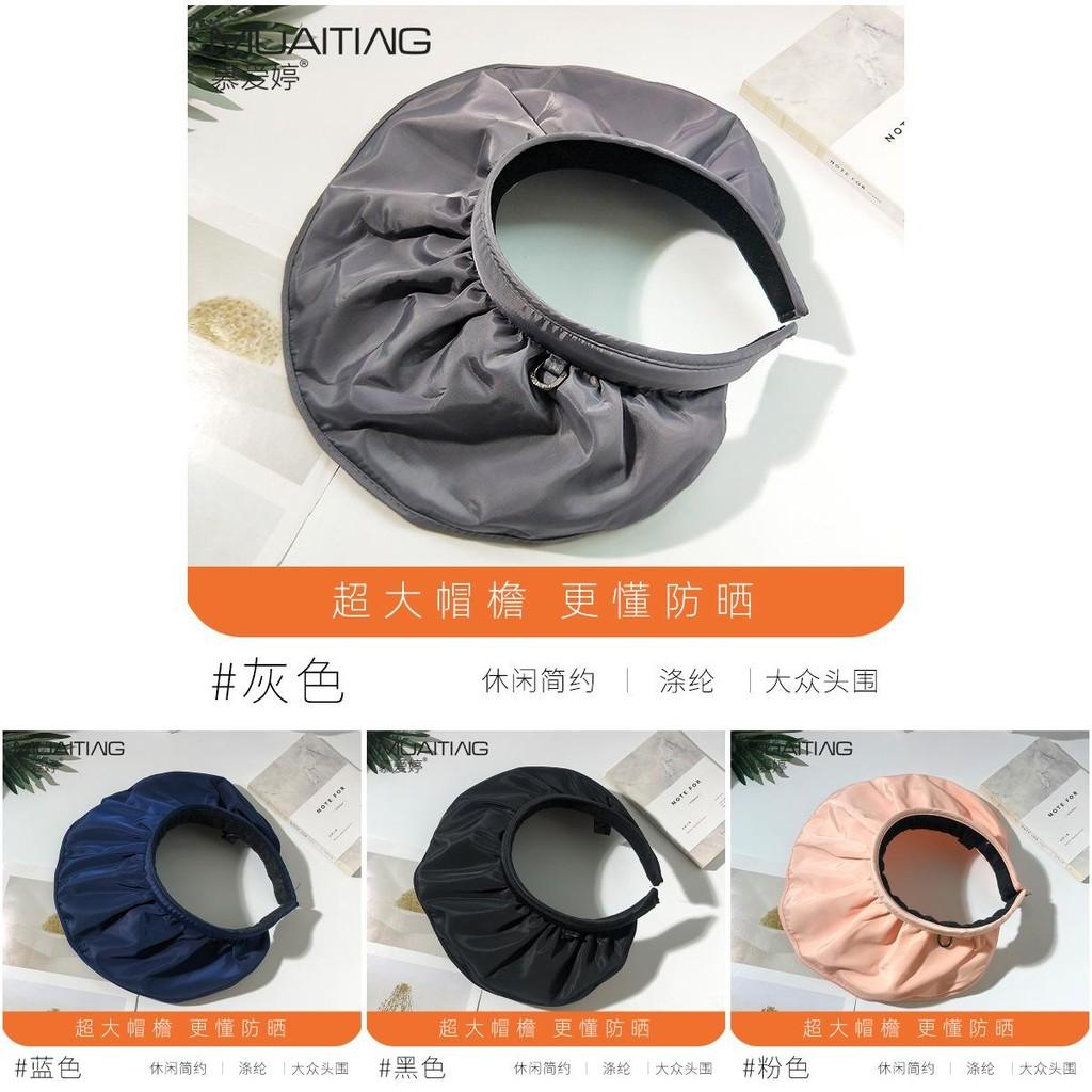 Summer Womens Stylish Hat Antiuv Wide Brim Face Shield Cotton Blend Polyester