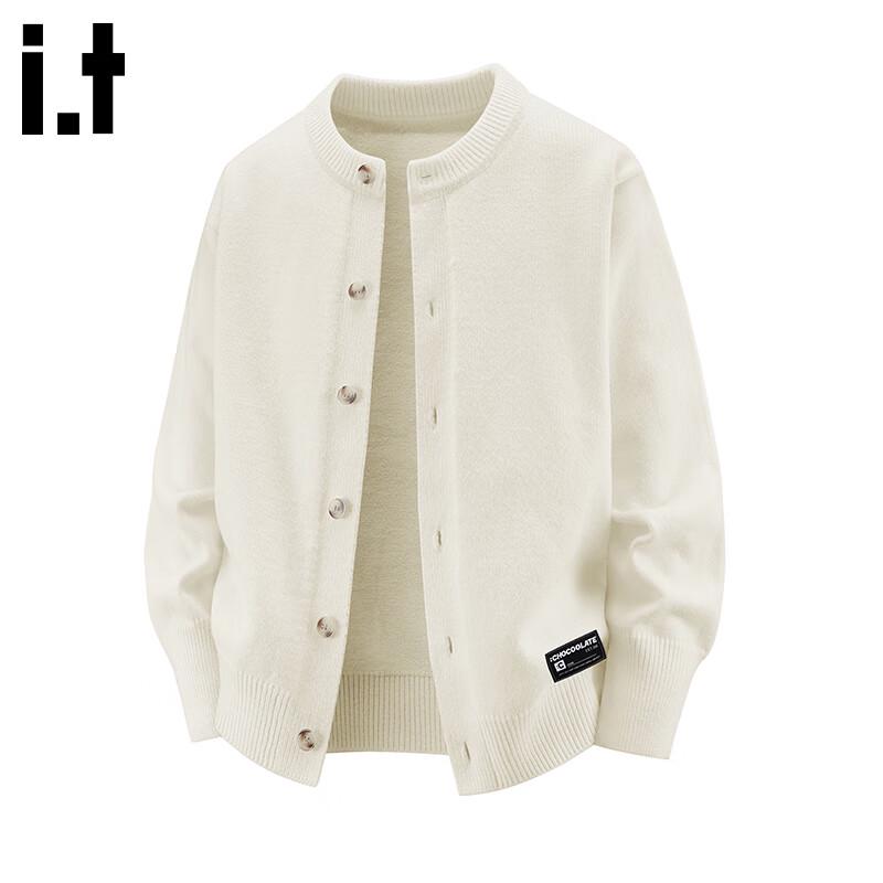 CHOCOOLATEit Men's Loose Knit Cardigan Sweater