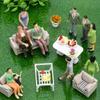 Scale Toy Figures Hand-made DIY Character People Figures Building Passengers ABS Model