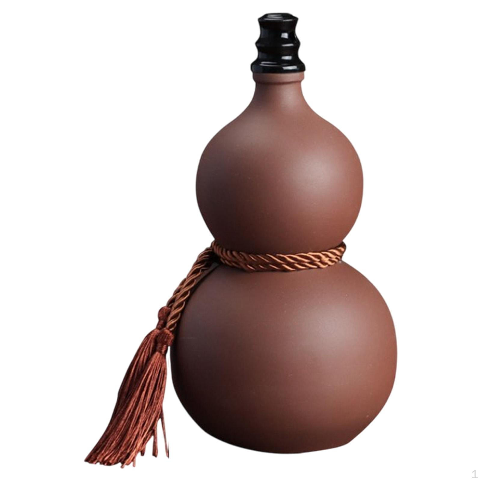 

Пляшка для води з гарбуза Керамічна прикраса Ху Лу Вино для напоїв на відкритому повітрі Zisha