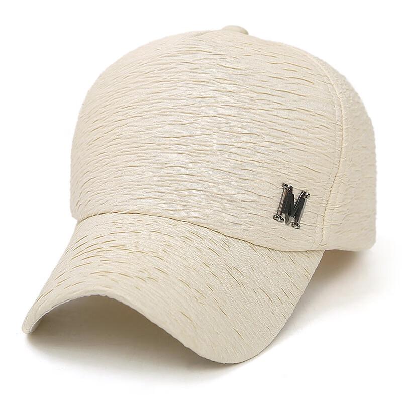 Плиссированная Бейсболка ZHENYUEQI с Логотипом M Adjustable