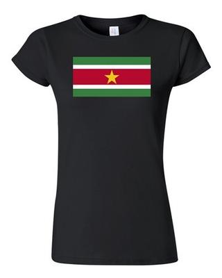 Junior Suriname Country Flag America Dutch State Nation Patriotic DT T-Shirt Tee Unisex T-Shirt